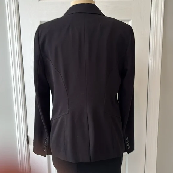 White House Black Market Women's Blazer Black Like New - Picture 3 of 6